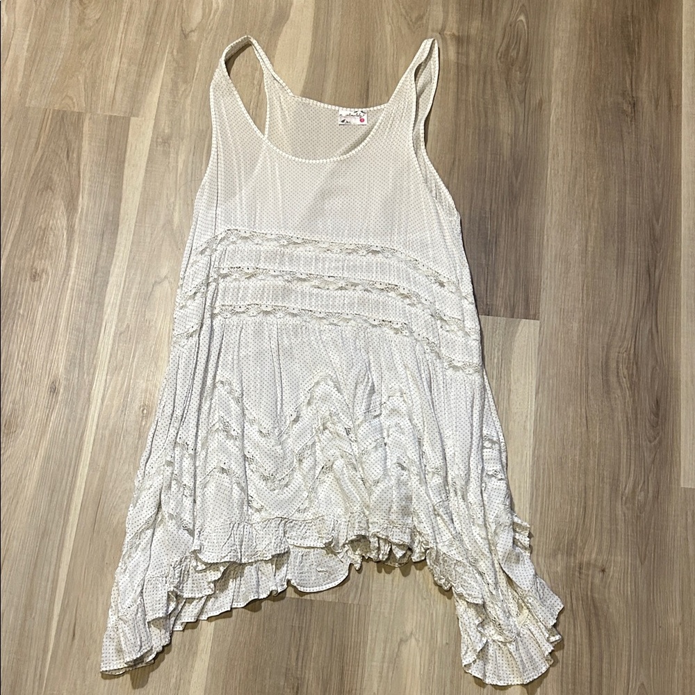 Free People Intimately White Women's Tunic - small